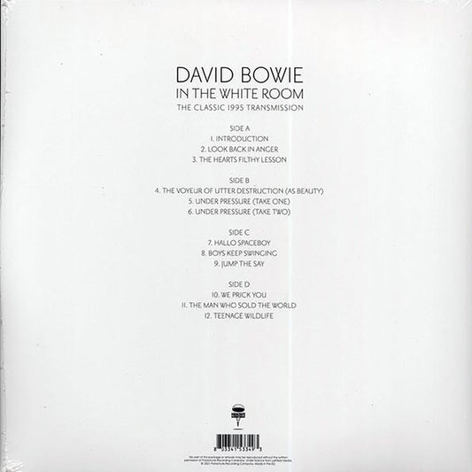 David Bowie - In The White Room: The Classic 1995 Transmission, Westway Studios, London, 14th December 1995 (ltd. ed.) (2xLP) (clear vinyl)