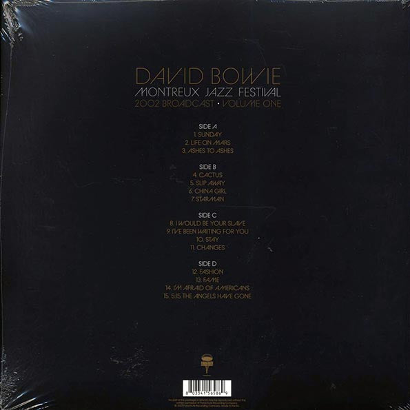 David Bowie - Montreux Jazz Festival Volume 1: 2002 Broadcast (2xLP)