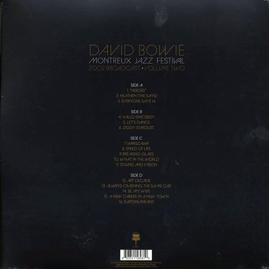 David Bowie - Montreux Jazz Festival Volume 2: 2002 Broadcast (ltd. ed.) (2xLP) (clear vinyl)