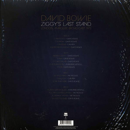 David Bowie - Ziggy's Last Stand: London Marquee Broadcast 1973 (ltd. ed.) (2xLP) (clear vinyl)