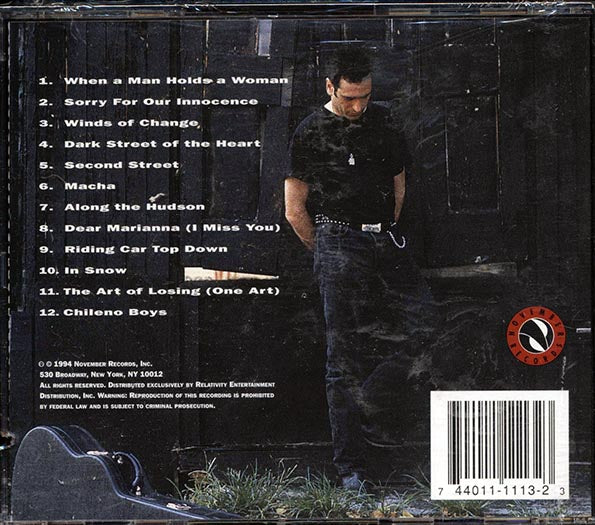 David Broza - Second Street (marked/ltd stock)