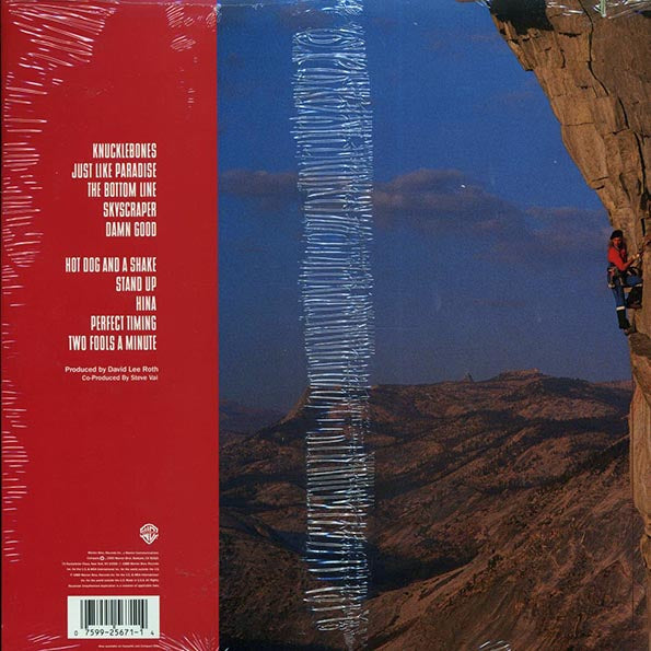 David Lee Roth - Skyscraper (1988 PRESS) (orig. press) (marked/ltd stock)