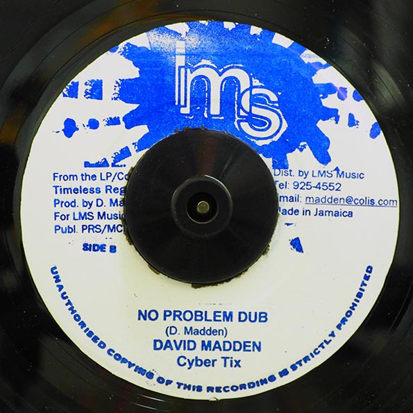 David Madden - No Problem  /  David Madden - No Problem Dub