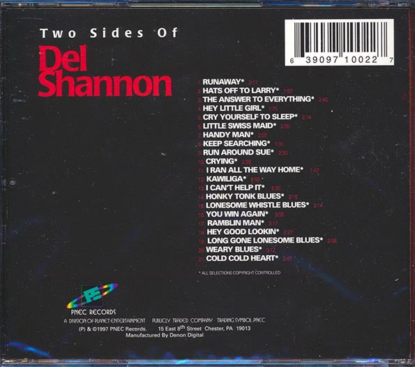 Del Shannon - Two Sides Of Del Shannon