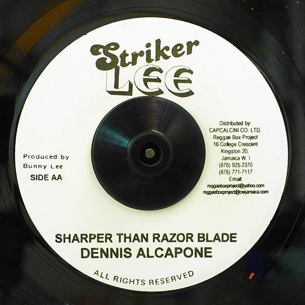 Dennis Alcapone, Eric Donaldson - Alcapone Guns Don't Argue  /  Dennis Alcapone - Sharper Than Razor Blade
