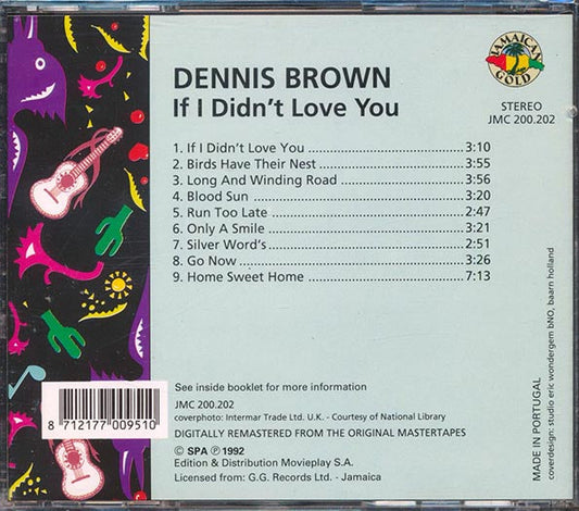 Dennis Brown - If I Didn't Love You