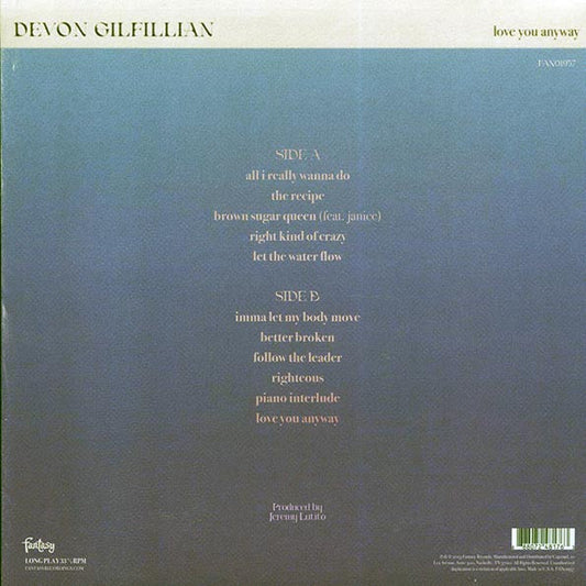 Devon Gilfillian - Love You Anyway (milky clear vinyl)