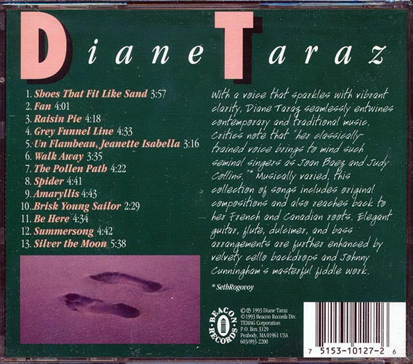 Diane Taraz - Shoes That Fit Like Sand CD