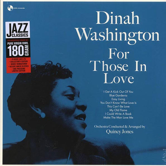 Dinah Washington - For Those In Love (+2 bonus tracks) (ltd. ed.) (180g) (remastered)