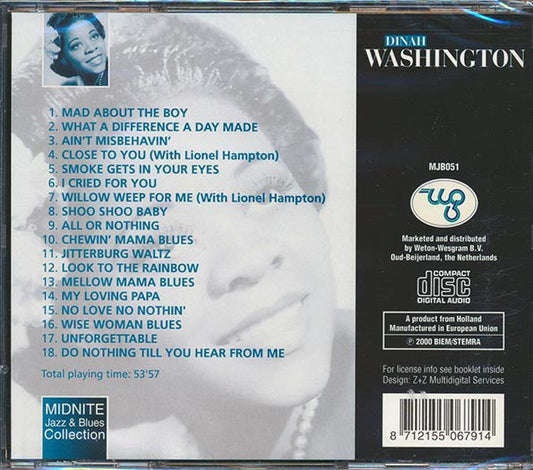 Dinah Washington - Mad About The Boy