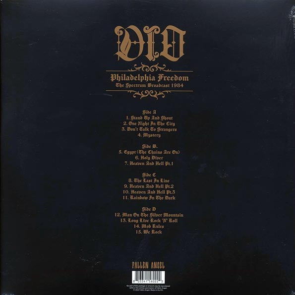 Dio - Philadelphia Freedom: The Spectrum Broadcast 1984 (2xLP)
