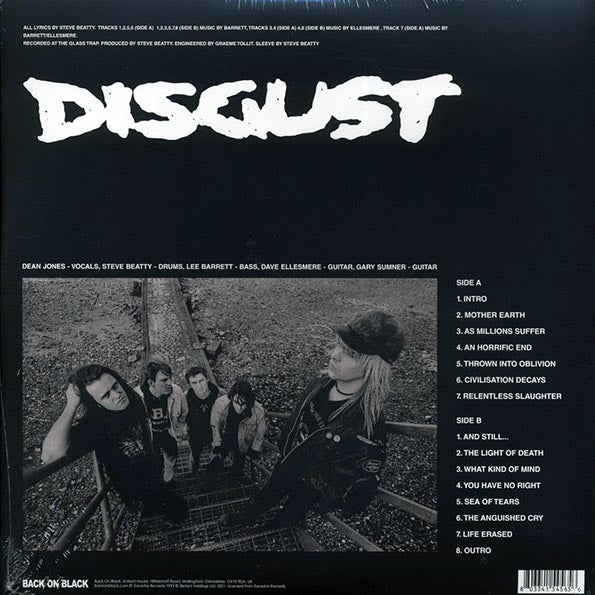Disgust - Brutality Of War (ltd. ed.) (red/black splatter vinyl)