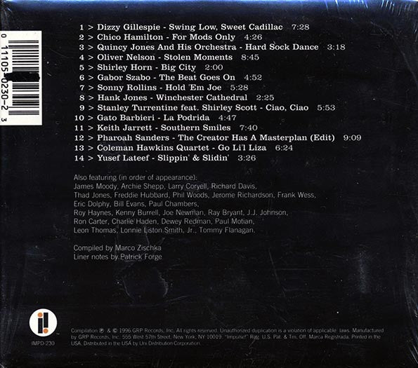 Dizzy Gillespie, Chico Hamilton, Quincy Jones & His Orchestra, Etc. - The Roots Of Acid Jazz (marked/ltd stock)