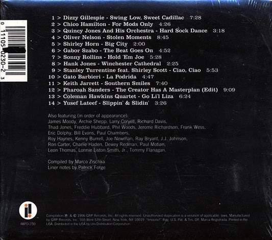 Dizzy Gillespie, Chico Hamilton, Quincy Jones & His Orchestra, Etc. - The Roots Of Acid Jazz (marked/ltd stock)