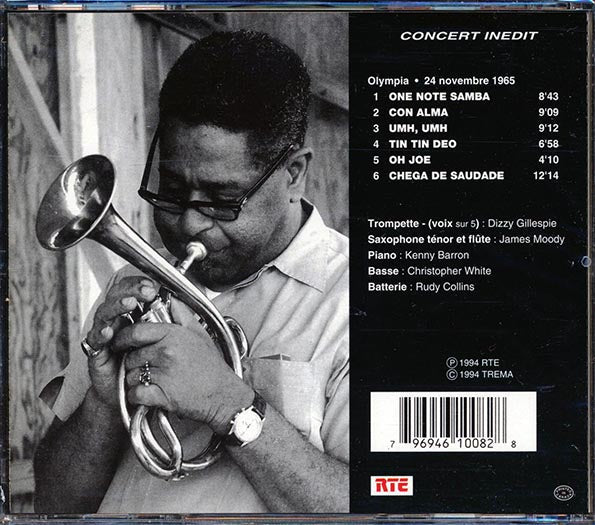 Dizzy Gillespie & His Quintet - En Concert Avec Europe1: Olympia, 24 Novembre, 1965