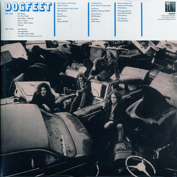 Dogfeet - Dogfeet (+bonus track) (blue vinyl)