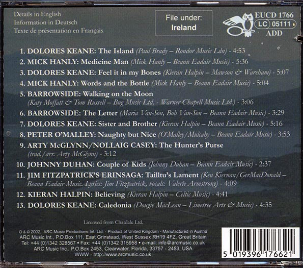 Dolores Keane, Mick Hanly, Barrowside, Etc. - Songs From Ireland: Best Of Irish Songwriters (marked/ltd stock)