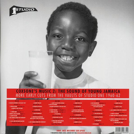 Don Drummond, Roland Alphonso, The Maytals, Owen Gray, Tommy McCook, Etc. - Coxsone's Music 2: The Sound Of Young Jamaica, More Early Cuts From The Vaults Of Studio One 1959-63 (3xLP)
