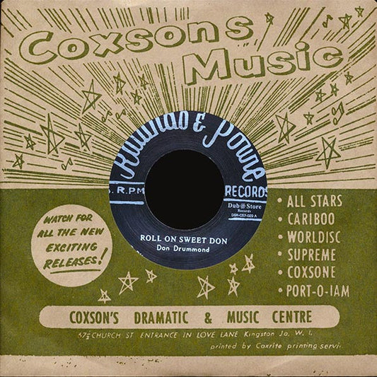 Don Drummond - Roll On Sweet Don  /  Cornell Campbell, Dimples - Jericho Road (Japan) (Japan press)