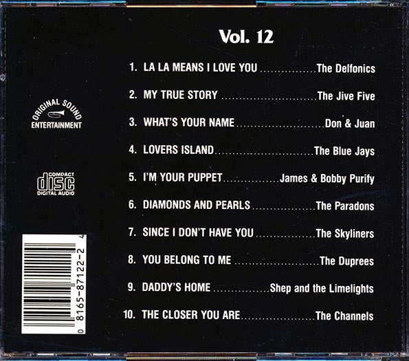 Don & Juan, The Delfonics, The Blue Jays, The Duprees, Shep & The Limelights, Etc. - Golden Oldies Volume 12: The Original Rock 'n' Roll Hits