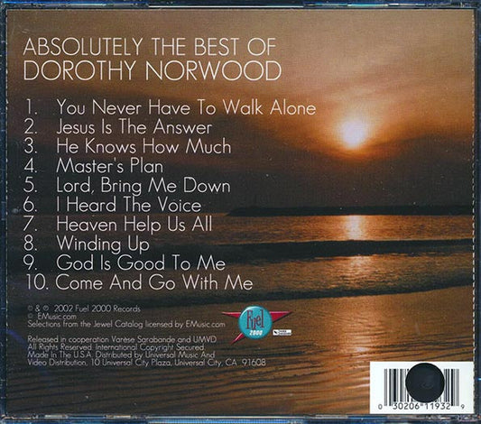 Dorothy Norwood - Absolutely The Best Of Dorothy Norwood (marked/ltd stock)