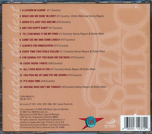 Dottie West - Absolutely The Best (marked/ltd stock)