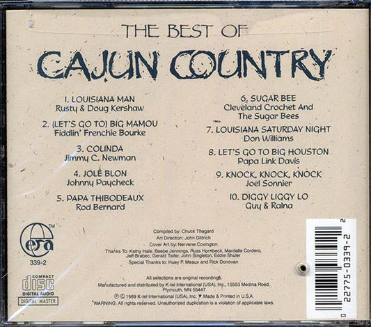 Doug Kershaw, The Sugar Bees, Don Williams, Etc. - The Best Of Cajun Country (marked/ltd stock)