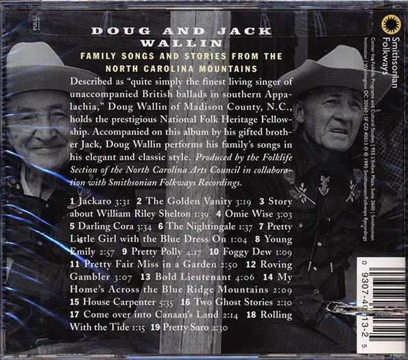 Doug Wallin, Jack Wallin - Family Songs And Stories From The North Carolina Mountains (marked/ltd stock)