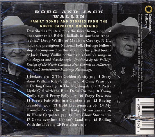 Doug Wallin, Jack Wallin - Family Songs And Stories From The North Carolina Mountains (marked/ltd stock)