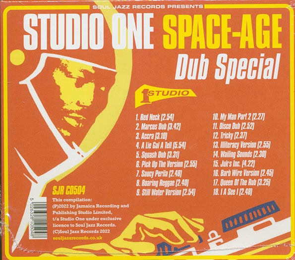 Dub Specialist - Studio One Space Age Dub Special: Intergalactic Dub From 13 Brentford Road CD