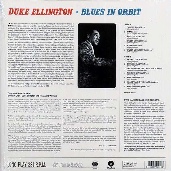 Duke Ellington - Blues In Orbit (+2 bonus tracks) (ltd. ed.) (180g)