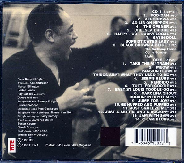 Duke Ellington & His Orchestra - En Concert Avec Europe 1: Theater Des Champs Elysees 29-30 Janvier 1965 (22 tracks) (2xCD)