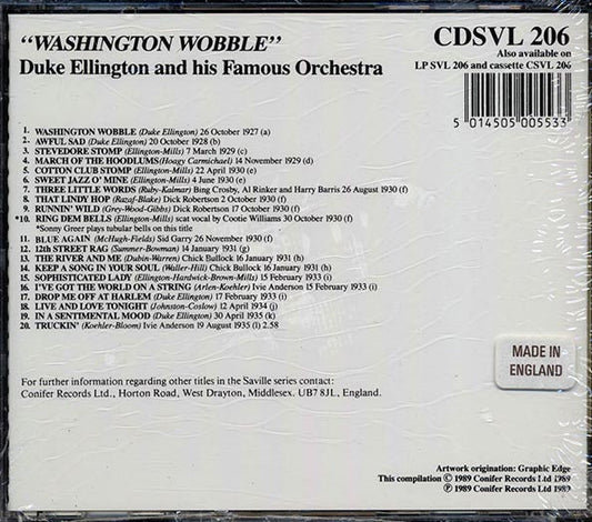 Duke Ellington & His Orchestra - Washington Wobble (20 tracks)