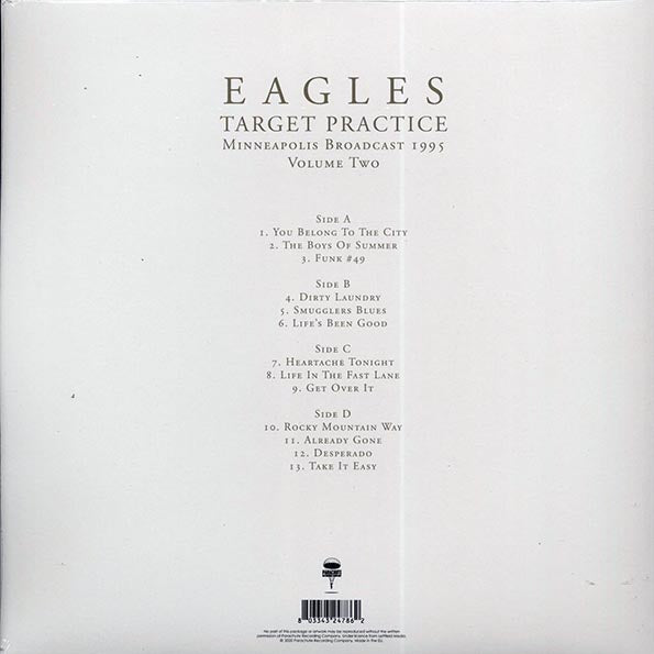 Eagles - Target Practice Volume 2: Minneapolis Broadcast 1995 (ltd. ed.) (2xLP)
