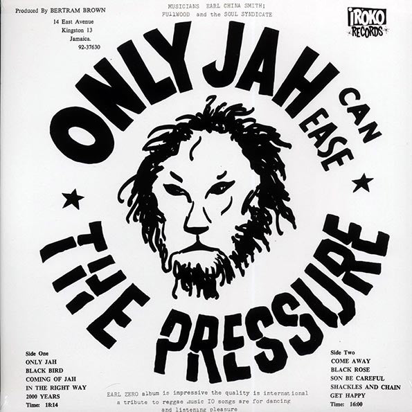 Earl Zero - Only Jah Can Ease The Pressure