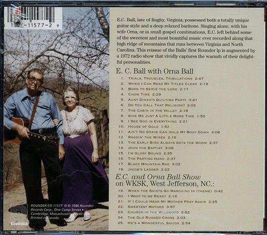 EC Ball, Orna Ball - EC Ball With Orna Ball (25 tracks) (marked/ltd stock) (remastered)