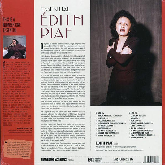 Edith Piaf - Essential (ltd. ed.) (180g)