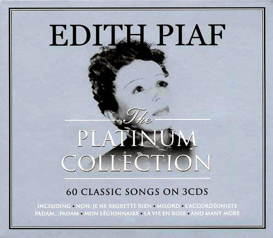 Edith Piaf - The Platinum Collection (60 tracks) (3xCD) (deluxe 3-fold digipak)