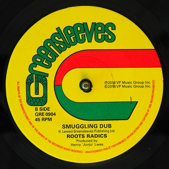 Eek A Mouse - Ganja Smuggling  /  The Roots Radics - Smuggling Dub