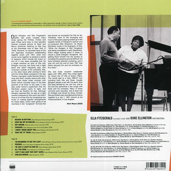Ella Fitzgerald, Duke Ellington - The Best Of The Big Band Sessions (DMM) (ltd. ed.) (180g) (remastered)