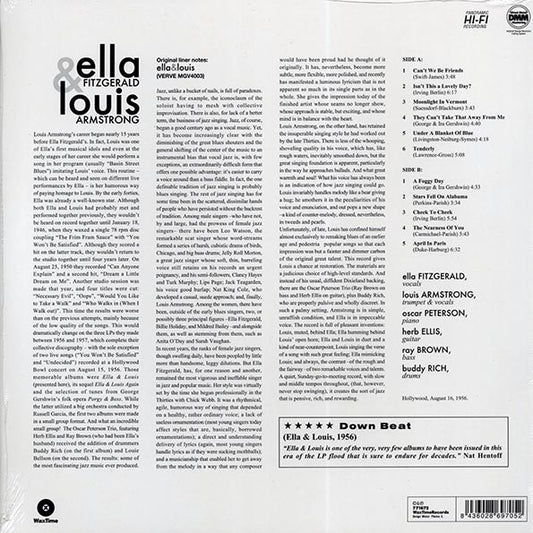 Ella Fitzgerald, Louie Armstrong - Ella & Louis (180g)