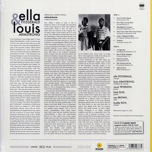 Ella Fitzgerald, Louis Armstrong - Ella & Louis (180g) (yellow vinyl)