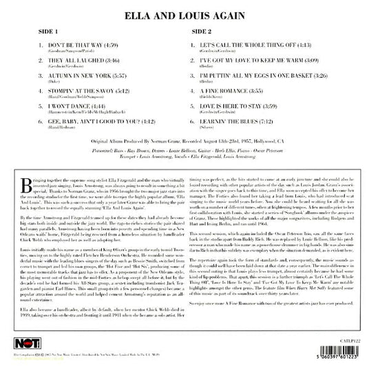 Ella Fitzgerald, Louis Armstrong - Ella & Louis Again (180g)