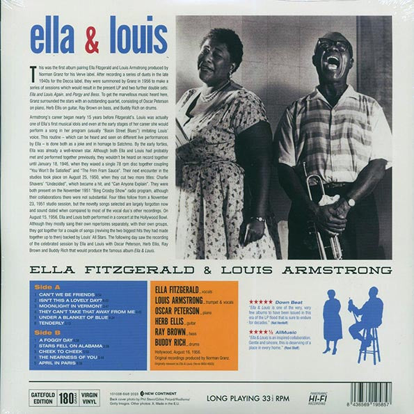 Ella Fitzgerald, Louis Armstrong - Ella & Louis (ltd. ed.) (180g)