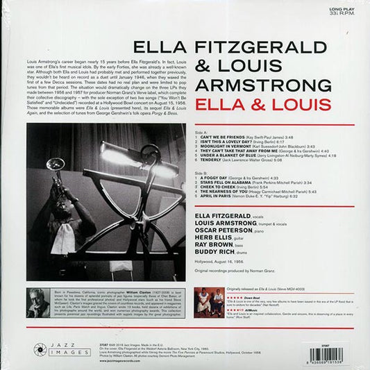Ella Fitzgerald, Louis Armstrong - Ella & Louis (mono) (ltd. ed.) (180g)
