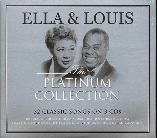 Ella Fitzgerald, Louis Armstrong - The Platinum Collection (52 tracks) (3xCD) (deluxe 4-fold digipak)