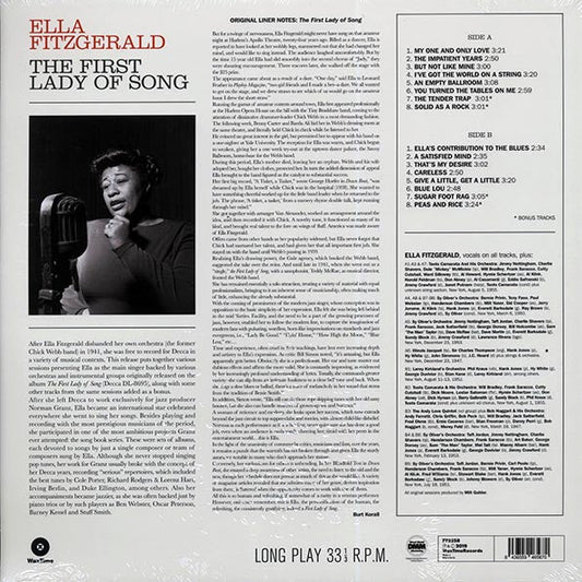 Ella Fitzgerald - The First Lady Of Song (+4 bonus tracks) (DMM) (ltd. ed.) (180g) (High-Def VV) (remastered)