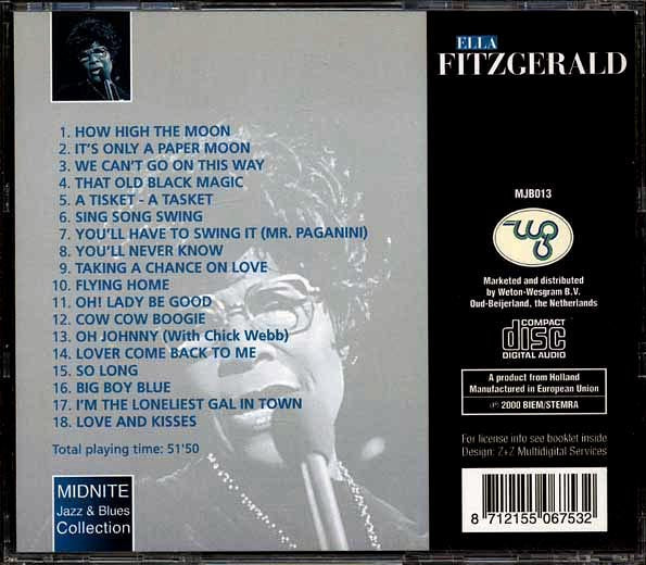 Ella Fitzgerald - The Immortal Voice