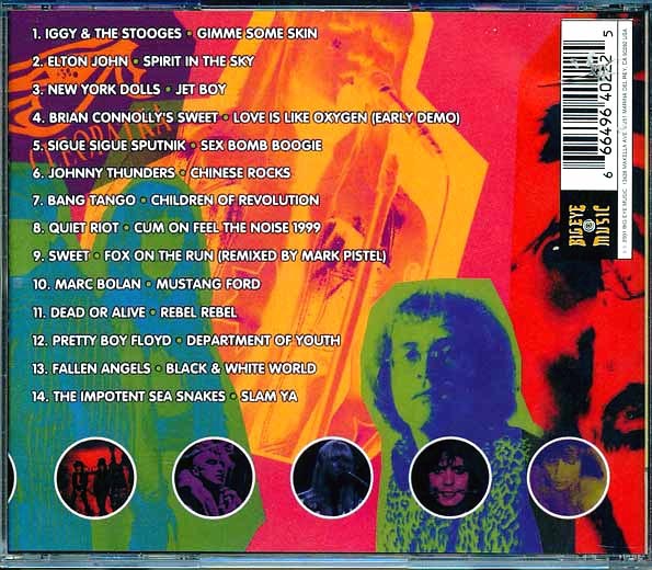 Elton John, Iggy & The Stooges, Quiet Riot, Etc. - Glam Goldmine (marked/ltd stock)