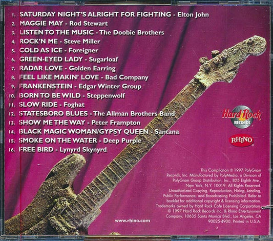 Elton John, Lynyrd Skynyrd, Steppenwolf, Rod Stewart, Peter Frampton, Etc. - Hard Rock Cafe: Classic Rock (marked/ltd stock)